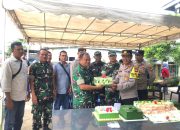 HUT TNI ke-79, Kapolsek Tanjungpinang Kota Beri Kejutan di Mako Koramil 01