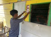 Spirit Perubahan Ganti Gubernur di Pulau Penyengat, Warga Tempel Stiker Rudi-Rafiq di Pintu Rumah