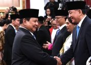 Presiden Prabowo Lantik 48 Menteri Kabinet Merah Putih, Jaksa Agung, Kepala BIN, Kepala Staf Kepresidenan dan Ketua DEN