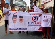 Penarik Becak Pelantar II Tanjungpinang Deklarasi Mendukung Rudi-Rafiq
