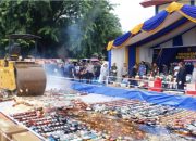 Bea Cukai Batam Musnahkan Barang Ilegal Hasil Tangkapan 2017-2024 Seharga Rp16,4 M