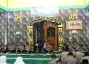 Polres Bintan Peringati Isra Mi’raj Nabi Besar Muhammad SAW di Masjid Darul Muttaqien 