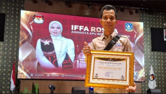 Turut Sukseskan Pilkada 2024, SMSI Terima Penghargaan KPU Provinsi Kepri