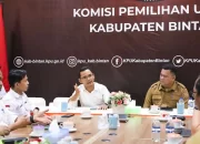 KPU Bintan dan Sekdakab Rapat Bahas Pelantikan Bupati, Tunggu Putusan Mahkamah Konstitusi