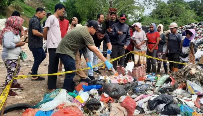 Polisi Periksa Lima Saksi Kasus Pembuangan Bayi Laki-Laki TPA Jalan Ganet Tanjungpinang