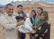 SMSI Kepri Bersama PT MEG Salurkan Bantuan Sembako untuk Warga Rempang Eco City