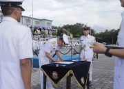 Pangkoarmada RI Pimpin Upacara Sertijab Pangkoarmada I dan Pangkoarmada II