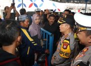 Jelang Idul Fitri 1446 H, Polresta Tanjungpinang Tinjau Kesiapan Kapal di Pelabuhan SBP 