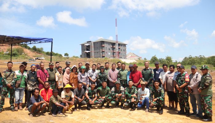 Kogabwilhan I Ajak Kelompok Tani Buka Lahan Pertanian di Kawasan Sei Ungar Pulau Dompak