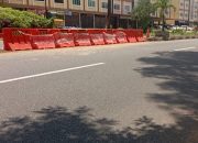 Solusi Urai Kemacetan, Dishub Tanjungpinang Bangun Jalur U-Turn di Simpang Kota Piring