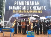 Tanpa Proses Peradilan, Bea Cukai Musnahkan Barang Hasil Tangkapan Senilai 5,3 Miliar