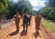 Penguatan Sinergitas TNI dan Pemda Lingga, Dandim 0315 Tanjungpinang Tinjau Progres TMMD