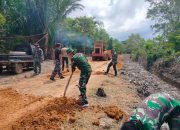 TMMD Kodim 0315 Tanjungpinang Ke124 Selesaikan Jalan Baru dan Intensif Galakkan Layanan Sosial