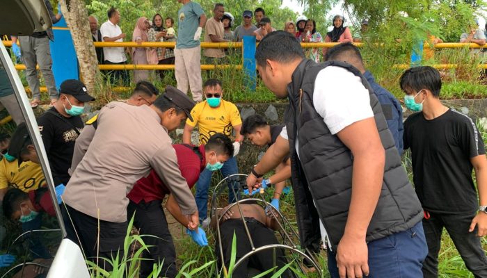 Warga Temukan Mahasiswa Tergantung Tak Bernyawa di Area Waduk Kolong Enam Kijang