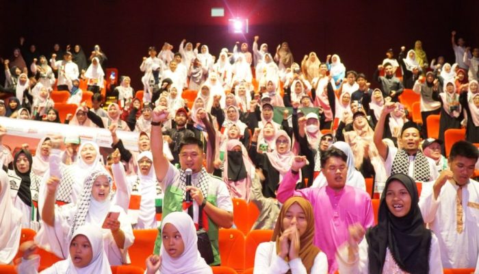 Solidaritas Kemanusiaan untuk Palestina Nobar Film Hayya 3: Gaza di XXI TCC Mall Tanjungpinang