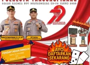 Polri untuk Masyarakat, Turnamen Domino Gratis Sambut HUT Bhayangkara 79