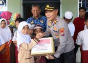 Songsong HUT Bhayangkara ke-79, Polresta Tanjungpinang Anjang Sana Ke Panti Asuhan