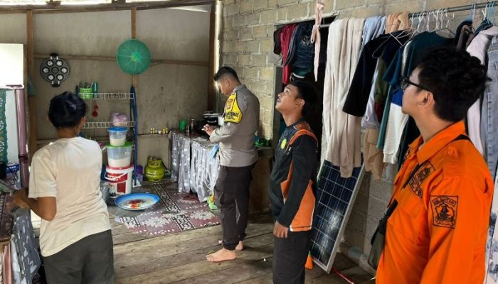 Musibah Angin Kencang Hantam Tiga Rumah Warga Desa Penaga Kabupaten Bintan