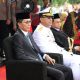Wali Kota dan Wakil Wali Kota Batam, Amsakar Achmad dan Li Claudia Chandra, menyampaikan ucapan selamat Hari Bhayangkara ke-79 Tahun 2025