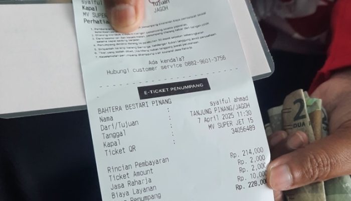 Kejati Kepri Lidik Dugaan Korupsi E-Ticketing di Pelabuhan SBP Tanjungpinang