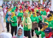 Ribuan Warga Ikuti Senam Sehat BKOW Kepri