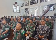 Personel Kodim 0315/Tanjungpinang Gelar Doa Lintas Agama Sambut HUT TNI ke-80