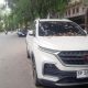 Wuling Almaz Teronggok di Street Food Bintan Center, Diduga Pakai Plat Nomor Palsu